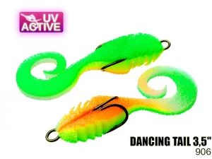 Hot Dancing Tail (3,5") 88mm väri 906 UV 2kpl Jigit