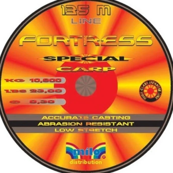 Best Fortress Special Carp PILKKISIIMOJEN 1. 0,18mm Siimat