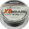 Hot Hurricane X8 Braid harmaa 0,16mm 13,6kg 270m Siimat