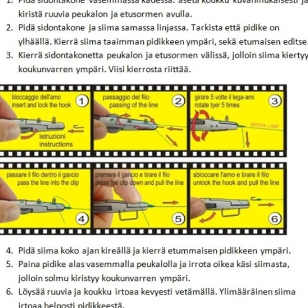 Best Koukunsidontalaite iso Onkitarvikkeet