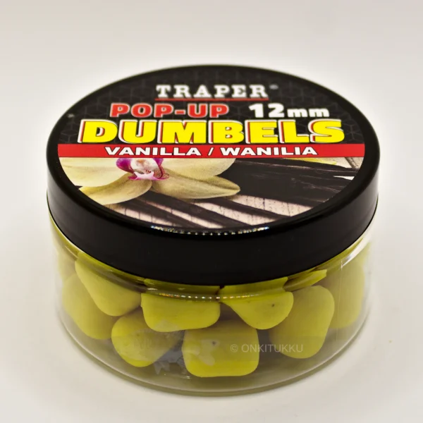 Discount Pop-up Dumbels Vanilla vanilja 12mm 40g Boiliet Pelletit Ja Dipit