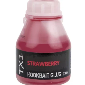 Fashion TX1 Strawberry hookbait glug mansikka dippi 200ml Boiliet Pelletit Ja Dipit