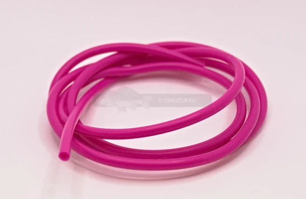 New Silikoniletku cerise 2mm 1m Perhonsidonta