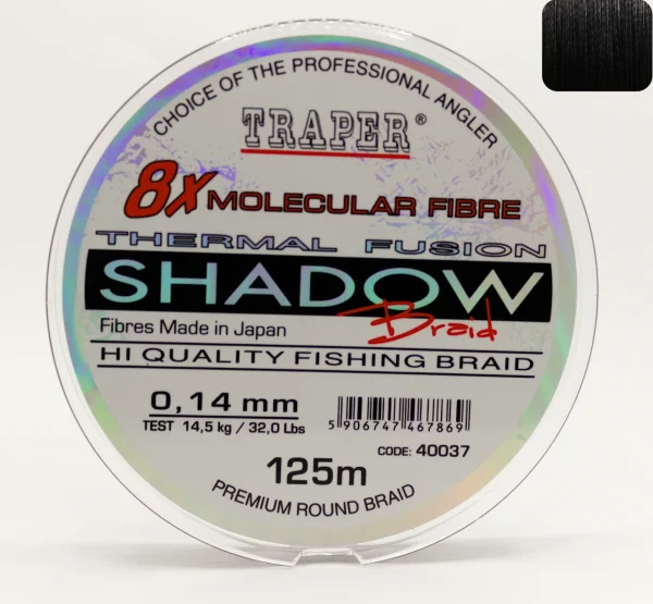 Online Thermal Fusion Shadow Musta 0,12mm 12,5kg 125m Siimat