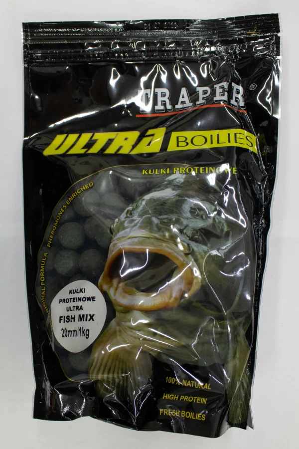 Discount Ultra Boilie Expert 20mm fish mix 5kg Boiliet Pelletit Ja Dipit