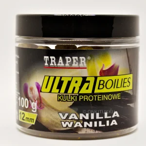 New Ultra boilies Vanilla, vanilja 12mm 100g Boiliet Pelletit Ja Dipit