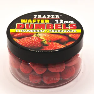 Hot Wafter Dumbels Strawberry mansikka 12mm 40g Boiliet Pelletit Ja Dipit