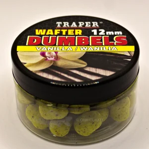 New Wafter Dumbels Vanilla vanilja 12mm 40g Boiliet Pelletit Ja Dipit