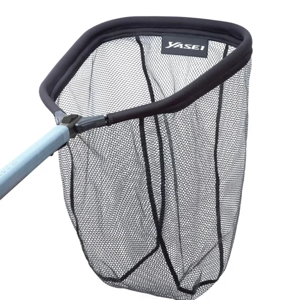 New Yasei Single hand landing net kelluva haavi, kumihavas 40x50cm Haavinvarret Ja Havakset